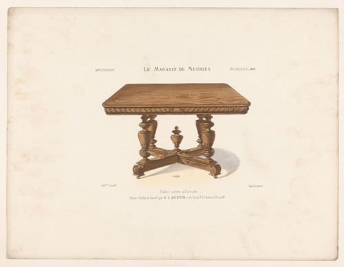 Table carrée a Estrade