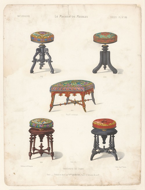 Tabourets de Piano