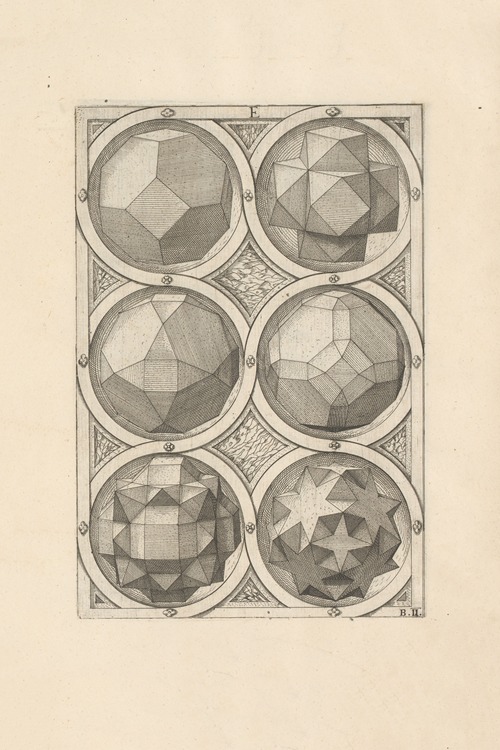 Perspectiva Corporum Regularium (Perspective of regular solids) Pl.08