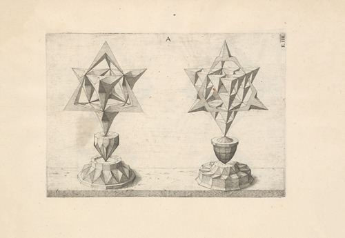 Perspectiva Corporum Regularium (Perspective of regular solids) Pl.22