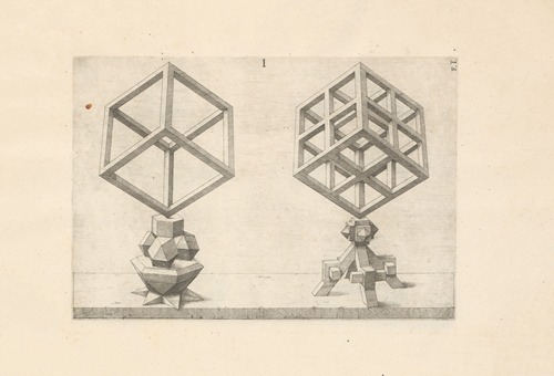 Perspectiva Corporum Regularium (Perspective of regular solids) Pl.25