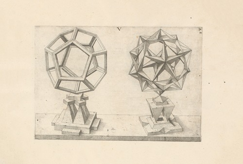 Perspectiva Corporum Regularium (Perspective of regular solids) Pl.29