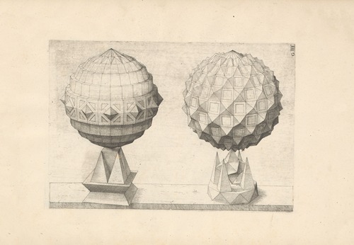 Perspectiva Corporum Regularium (Perspective of regular solids) Pl.33