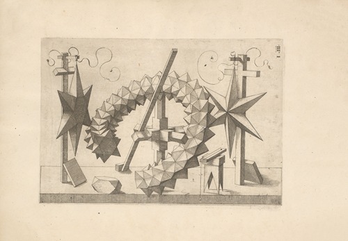 Perspectiva Corporum Regularium (Perspective of regular solids) Pl.43