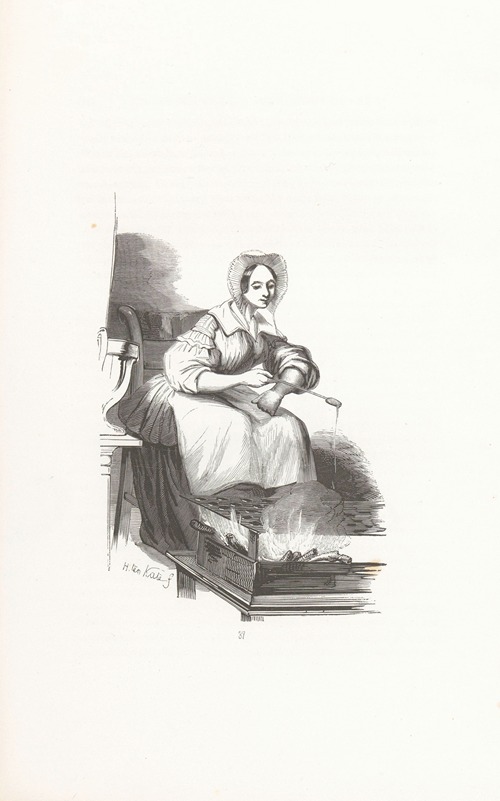 De poffertjesbakster