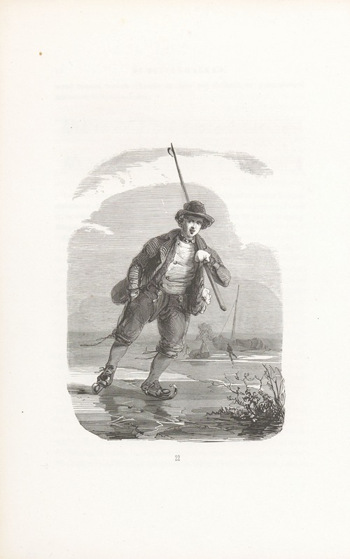 De schaatsenrijder