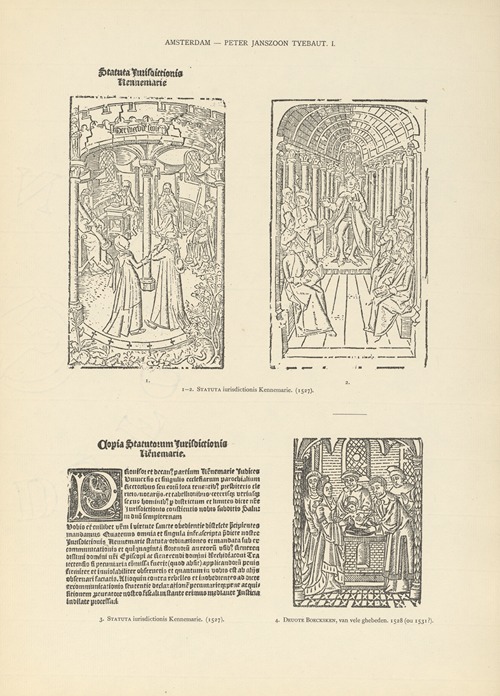 L’art typographique dans les Pays-Bas pendant les années 1500 à 1540 Pl.004