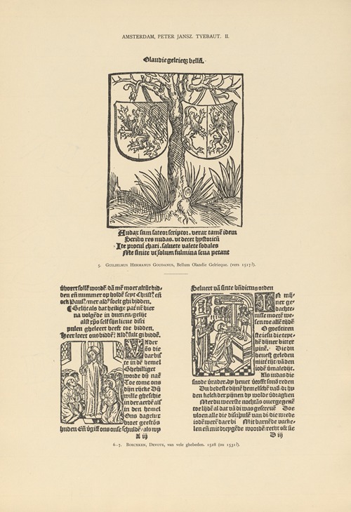 L’art typographique dans les Pays-Bas pendant les années 1500 à 1540 Pl.005