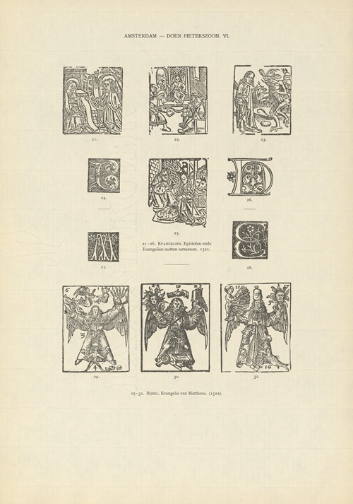L’art typographique dans les Pays-Bas pendant les années 1500 à 1540 Pl.013
