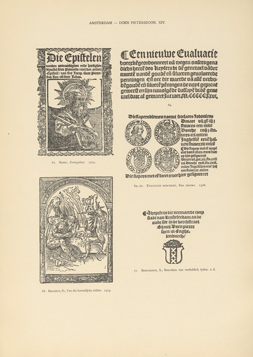 L’art typographique dans les Pays-Bas pendant les années 1500 à 1540 Pl.021