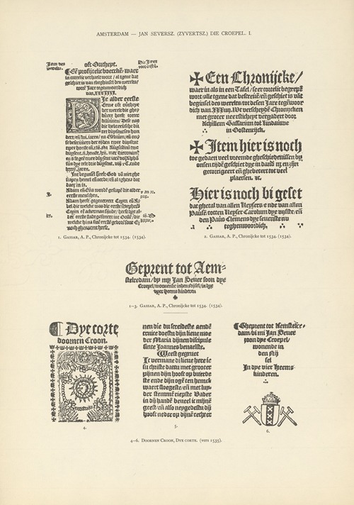 L’art typographique dans les Pays-Bas pendant les années 1500 à 1540 Pl.023
