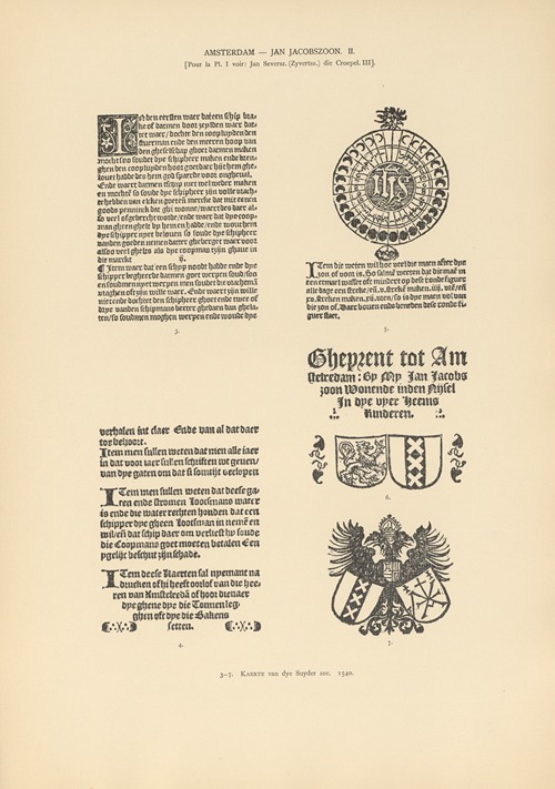 L’art typographique dans les Pays-Bas pendant les années 1500 à 1540 Pl.026