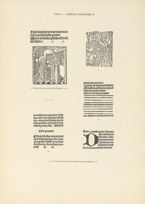 L’art typographique dans les Pays-Bas pendant les années 1500 à 1540 Pl.036