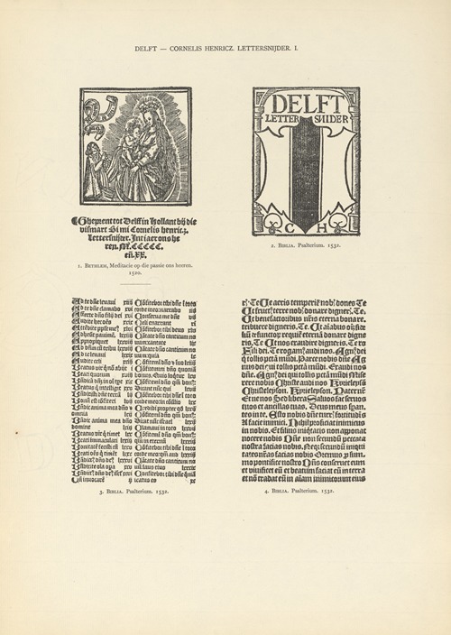 L’art typographique dans les Pays-Bas pendant les années 1500 à 1540 Pl.040