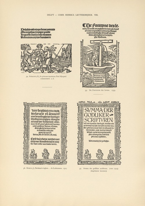 L’art typographique dans les Pays-Bas pendant les années 1500 à 1540 Pl.047