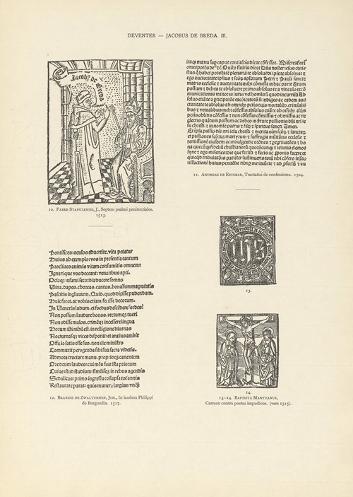 L’art typographique dans les Pays-Bas pendant les années 1500 à 1540 Pl.051