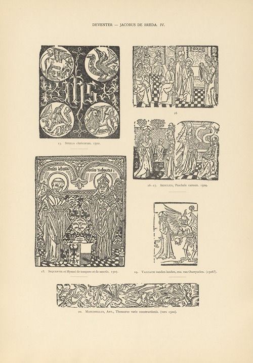 L’art typographique dans les Pays-Bas pendant les années 1500 à 1540 Pl.052