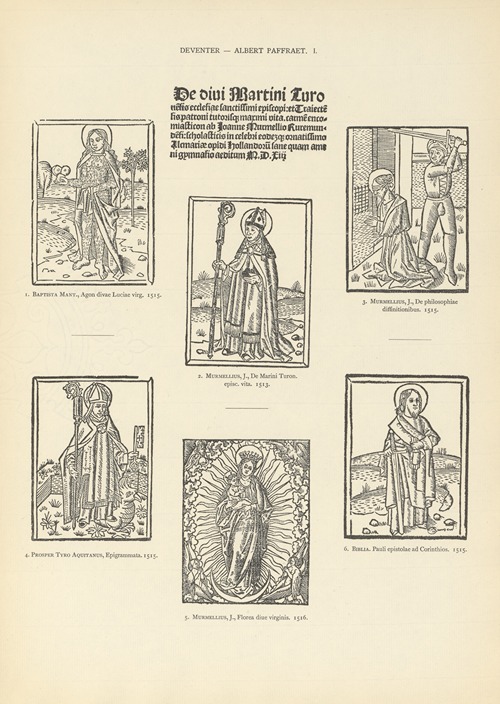 L’art typographique dans les Pays-Bas pendant les années 1500 à 1540 Pl.061