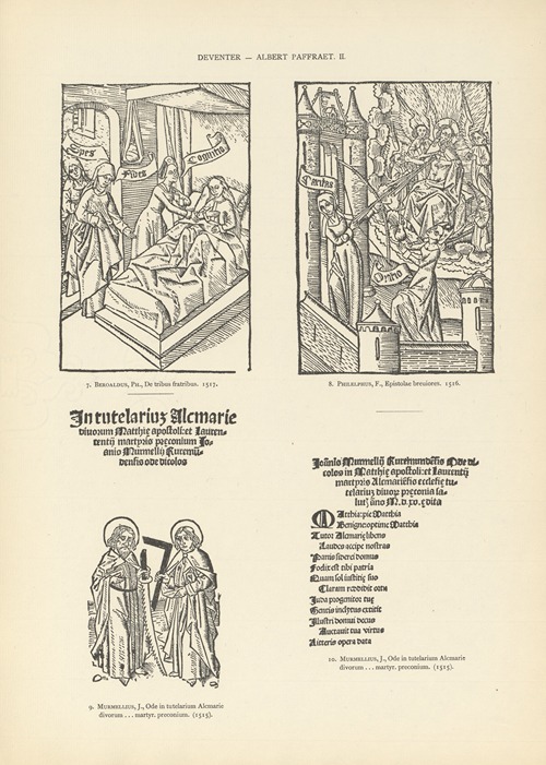 L’art typographique dans les Pays-Bas pendant les années 1500 à 1540 Pl.062