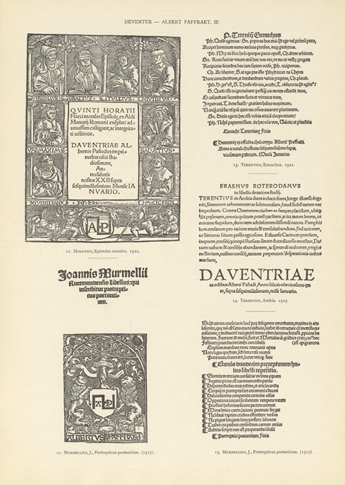 L’art typographique dans les Pays-Bas pendant les années 1500 à 1540 Pl.063