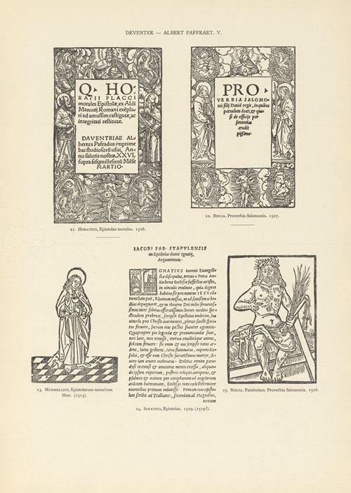L’art typographique dans les Pays-Bas pendant les années 1500 à 1540 Pl.065
