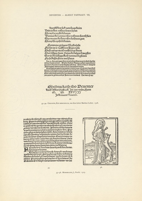 L’art typographique dans les Pays-Bas pendant les années 1500 à 1540 Pl.067