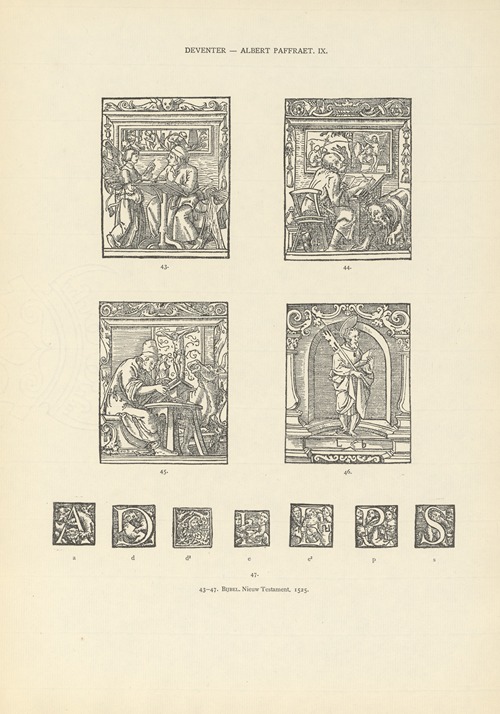L’art typographique dans les Pays-Bas pendant les années 1500 à 1540 Pl.069