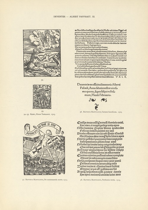 L’art typographique dans les Pays-Bas pendant les années 1500 à 1540 Pl.071