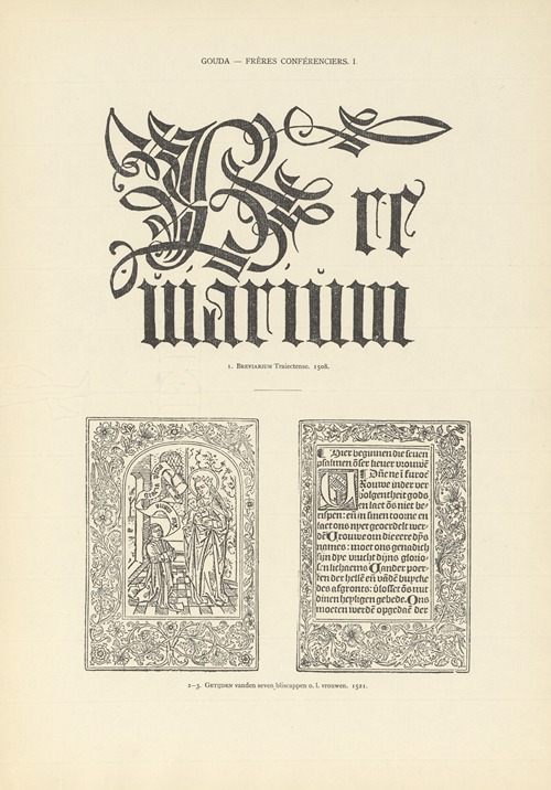 L’art typographique dans les Pays-Bas pendant les années 1500 à 1540 Pl.074