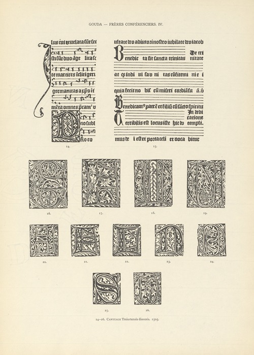 L’art typographique dans les Pays-Bas pendant les années 1500 à 1540 Pl.077