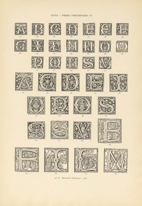 L’art typographique dans les Pays-Bas pendant les années 1500 à 1540 Pl.079
