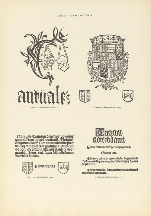 L’art typographique dans les Pays-Bas pendant les années 1500 à 1540 Pl.081