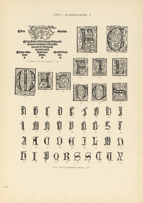 L’art typographique dans les Pays-Bas pendant les années 1500 à 1540 Pl.082