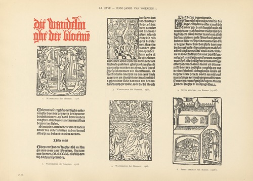 L’art typographique dans les Pays-Bas pendant les années 1500 à 1540 Pl.087