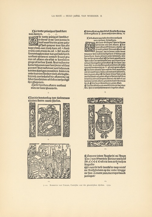 L’art typographique dans les Pays-Bas pendant les années 1500 à 1540 Pl.088
