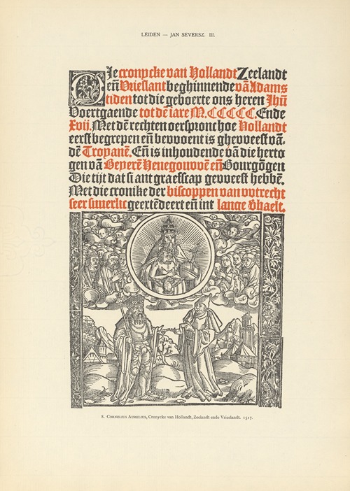 L’art typographique dans les Pays-Bas pendant les années 1500 à 1540 Pl.094