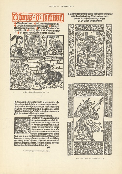 L’art typographique dans les Pays-Bas pendant les années 1500 à 1540 Pl.117
