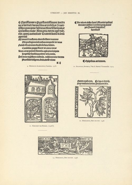 L’art typographique dans les Pays-Bas pendant les années 1500 à 1540 Pl.119