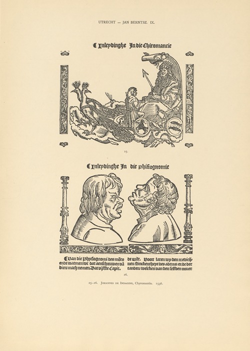 L’art typographique dans les Pays-Bas pendant les années 1500 à 1540 Pl.125