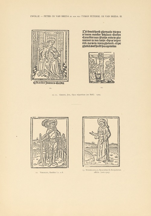L’art typographique dans les Pays-Bas pendant les années 1500 à 1540 Pl.132