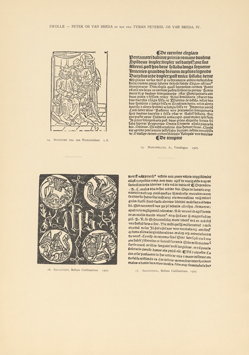 L’art typographique dans les Pays-Bas pendant les années 1500 à 1540 Pl.133