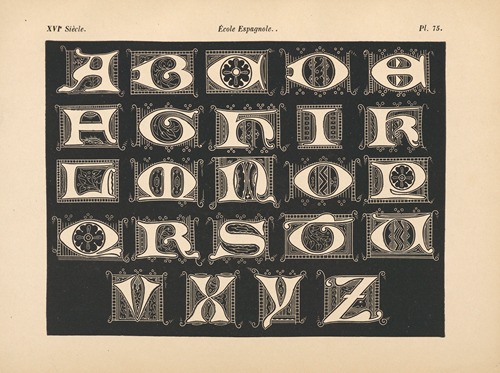 École‎ ‎Espagnole ‎—‎ ‎Alphabet‎ ‎oncial