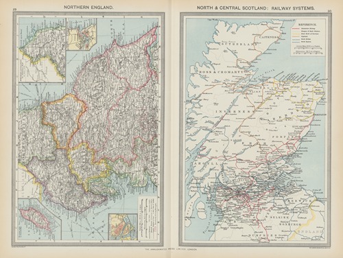 Northern England, North and Central Scotland—Railway Systems