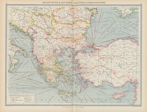 Balkan States and Asia Minor—Industries and Communications
