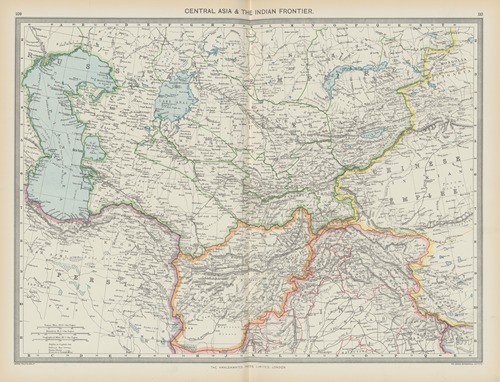 Central Asia and The Indian Frontier