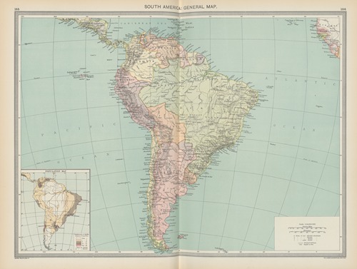 South America—General Map