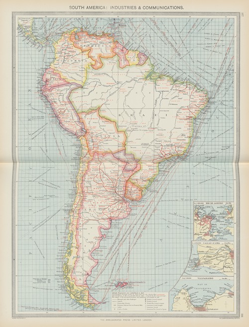 South America—Industries and Communications