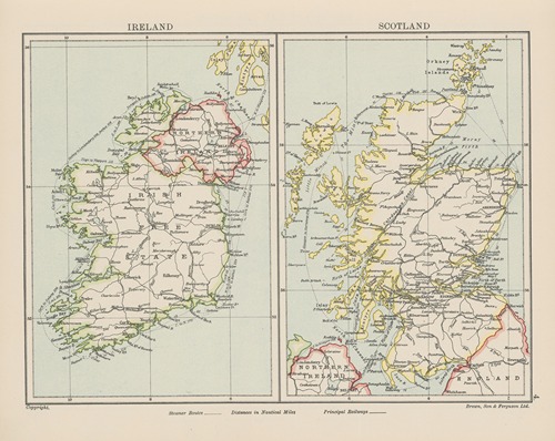 Ireland and Scotland