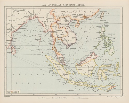 Bay of Bengal and East Indies