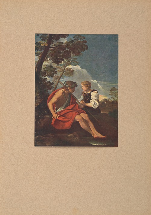 Annibale‎ ‎Carracci,‎ ‎Scena‎ ‎pastorale